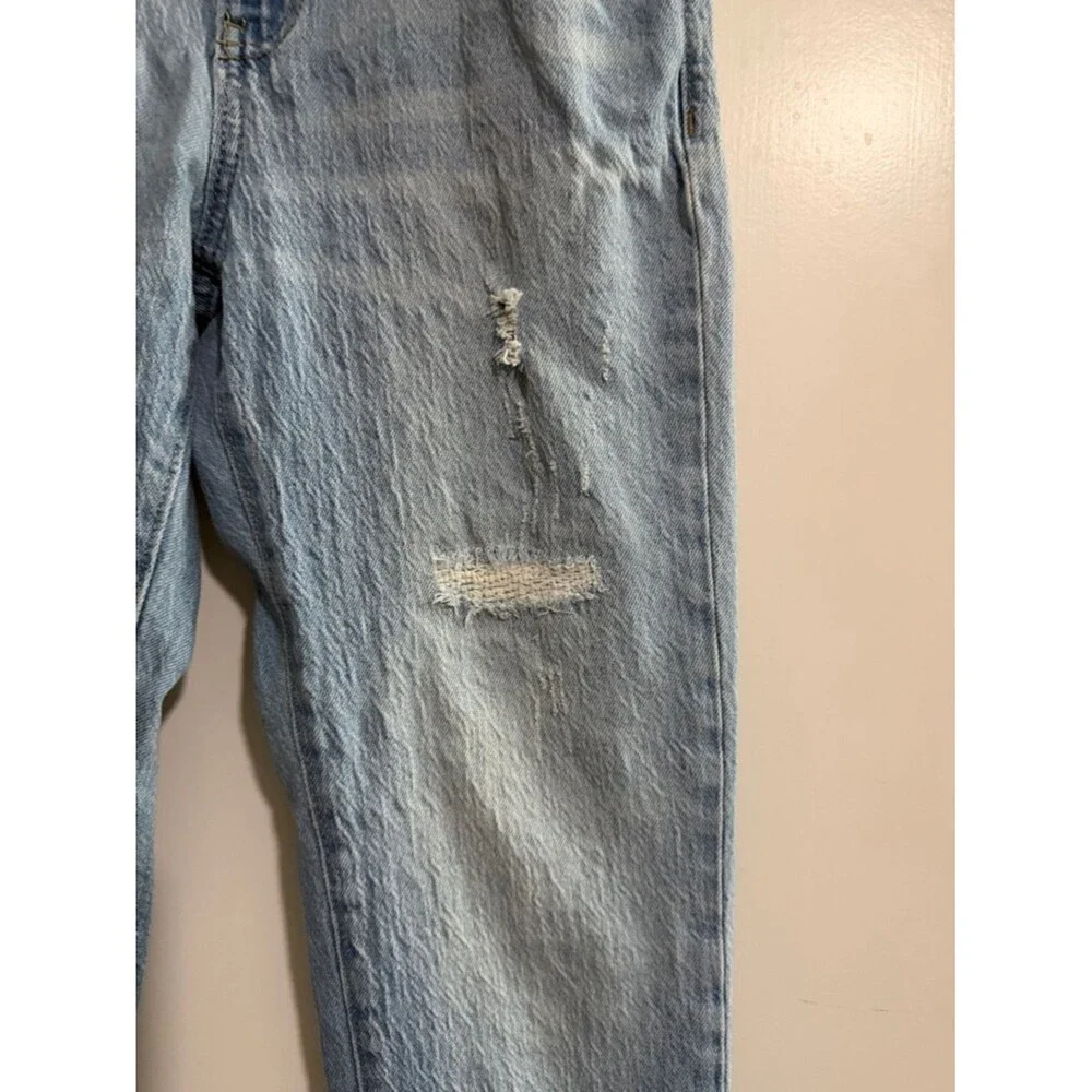 Old Navy Light Blue Distressed Kids Jeans 14